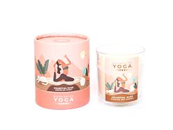 Svíce Moonshine Yoga, CELESTIAL SAGE, k podpoře vašich rituálů, jógové praxi, relaxaci a očistě
