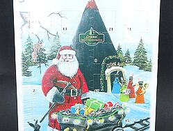 ADVENTNÍ KALENDÁŘ s františky, uvnitř kalendáře se nachází 24 františků různých vůní, kadidlo, vanilka, zelené jablko, lesní med a další