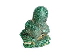Malachit surový Kongo – přírodní zelený minerál 