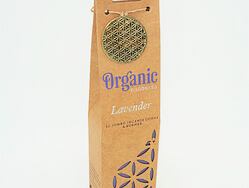 Vonné kužílky - Organic LAVENDER přírodní vykuřovací kužílky, františky vhodné k provonění místností, harmonizaci a meditaci