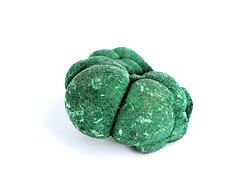 Malachit surový Kongo – přírodní zelený minerál 