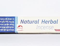 Vonné tyčinky - Natural Herbal Incense/ modré přírodní řemeslné tradiční himálajské vonné tyčinky vhodné k čištění a meditaci