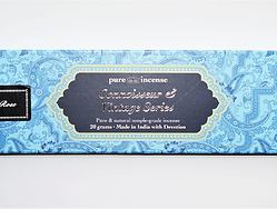 Vonné tyčinky - Pure Incense, Oud Rose přírodní luxusní vonné tyčinky, agarbathi vhodné k provonění prostoru s ušlechtilou vůní