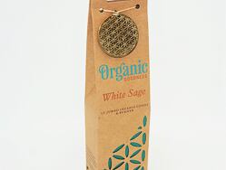 Vonné kužílky - Organic WHITE SAGE přírodní vykuřovací kužílky, františky vhodné k provonění místností, harmonizaci a meditaci