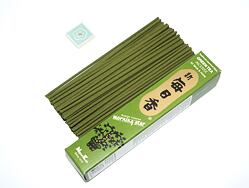 Vonné tyčinky - Morning Star GREEN TEA, Nippon Kodo /50ks  luxusní vonné tyčinky s minimem kouře pro provonění prostoru a vytvoření relaxační atmosféry