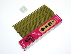 Vonné tyčinky - Morning Star ROSE, Nippon Kodo /50ks  luxusní vonné tyčinky s minimem kouře pro provonění prostoru a vytvoření relaxační atmosféry