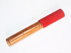 PALIČKA kůže/ dřevo