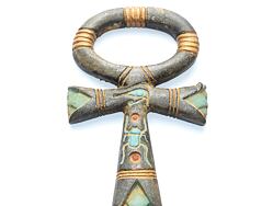 Egyptský kříž Anch (Ankh) amulet symbol života