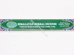 Vonné tyčinky  HIMALAYAN HERBAL INCENSE přírodní řemeslné tradiční himálajské vonné tyčinky vhodné k čištění a meditaci
