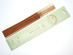 Vonné tyčinky - Herb and Earth WHITE SAGE, Nippon Kodo  luxusní vonné tyčinky s minimem kouře pro provonění prostoru a vytvoření relaxační atmosféry
