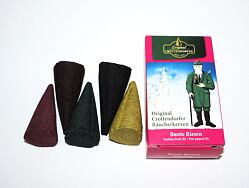 Vonné františky -  MIX vůní tradiční vůně vánoc s přírodními vonnými kužílky