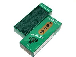 Vonné tyčinky - Morning Star CEDARWOOD, Nippon Kodo  luxusní vonné tyčinky s minimem kouře pro provonění prostoru a vytvoření relaxační atmosféry