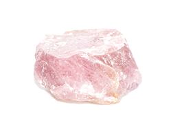 Surový růženín přírodní minerál