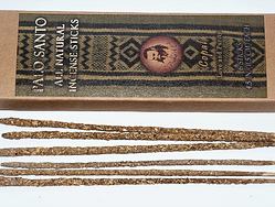 Šamanské tyčinky - PALO SANTO a kopál vonné tyčinky vhodné jako alternativa k vykuřovadlům s očistnými, relaxačními či spirituálními účinky