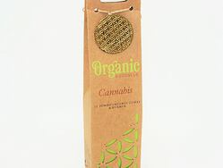 Vonné kužílky - Organic CANNABIS přírodní vykuřovací kužílky, františky vhodné k provonění místností, harmonizaci a meditaci