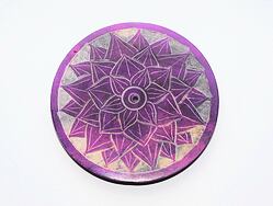 Stojánek na tyčinky/mastek /7.č.Sahasrara - fialový