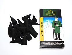 Vánoční františky střední - KADIDLOVÉ tradiční vůně vánoc s přírodními vonnými kužílky