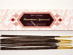 Vonné tyčinky - Pure Incense, Agarwood  přírodní luxusní vonné tyčinky, agarbathi vhodné k provonění prostoru s ušlechtilou vůní
