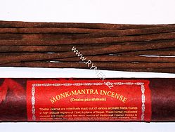 Vonné tyčinky - Monk Mantra Incense  přírodní řemeslné tradiční himálajské vonné tyčinky vhodné k čištění a meditaci