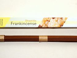Vonné tyčinky - Overtones - FRANKINCENSE, Shoyeido  luxusní vonné tyčinky s minimem kouře pro provonění prostoru a vytvoření relaxační atmosféry