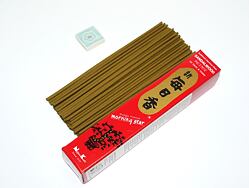 Vonné tyčinky - Morning Star SANDALWOOD, Nippon Kodo /50 ks  luxusní vonné tyčinky s minimem kouře pro provonění prostoru a vytvoření relaxační atmosféry