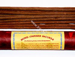 Vonné tyčinky - Mind Chakra  přírodní řemeslné tradiční himálajské vonné tyčinky vhodné k čištění a meditaci