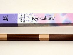Vonné tyčinky - Daily Incense -  KYO-ZAKURA, Shoyeido  luxusní vonné tyčinky s minimem kouře pro provonění prostoru a vytvoření relaxační atmosféry