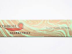 Vonné tyčinky - AUROSHIKHA Ylang Ylang přírodní vonné tyčinky, agarbathi vhodné k provonění prostoru s ušlechtilou vůní