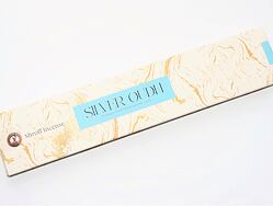 Vonné tyčinky - SHROFF SILVER OUDH přírodní luxusní vonné tyčinky, agarbathi vhodné k provonění prostoru s ušlechtilou vůní