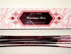 Vonné tyčinky - Pure Incense, Rose přírodní luxusní vonné tyčinky, agarbathi vhodné k provonění prostoru s ušlechtilou vůní