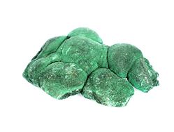 Malachit surový Kongo – přírodní zelený minerál 