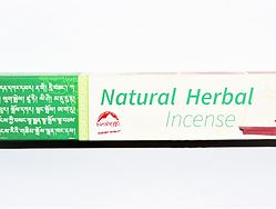 Vonné tyčinky - Natural Herbal Incense/ zelené přírodní řemeslné tradiční himálajské vonné tyčinky vhodné k čištění a meditaci