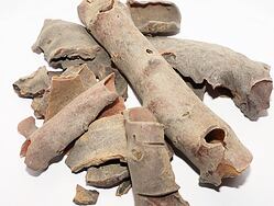 BUSHMANS CANDLE kůra sukulentní rostliny, rostoucí téměř výhradně v Namibii, vydává jemnou, hřejivou vůni s nádechem vanilky a benzoe s tóny medu a včelího vosku