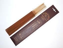 Vonné tyčinky - Herb and Earth CEDAR, Nippon Kodo  luxusní vonné tyčinky s minimem kouře pro provonění prostoru a vytvoření relaxační atmosféry