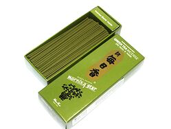 Vonné tyčinky - Morning Star GREEN TEA, Nippon Kodo  luxusní vonné tyčinky s minimem kouře pro provonění prostoru a vytvoření relaxační atmosféry
