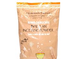 Vykuřovací prášek - RIWO SANGCHOE BHUTAN INCENESE POWDER vykuřovací směs, nazývaná sang z Bhůtánu se pálí k obětování božstvům, ochrana před zlými duchy a démony, očistění prostoru i vlastní karmy