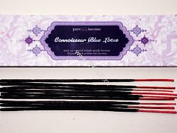 Vonné tyčinky - Pure Incense, Blue Lotus  přírodní luxusní vonné tyčinky, agarbathi vhodné k provonění prostoru s ušlechtilou vůní