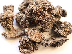 ČERNÝ MASTIX – vzácná tmavá pryskyřice stromu Pistacia aethiopica používaná jako vykuřovadlo