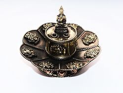 Stojánek Tibet/kovový - měď /šťastné symboly