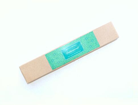 Vonné tyčinky - Pure Incense Cedarwood 50g přírodní luxusní vonné tyčinky, agarbathi vhodné k provonění prostoru s ušlechtilou vůní