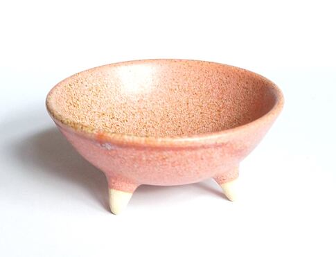 Kadidelnice keramická, miska rezavá, efektní  je ideální pro domácí vykuřování, na vrstvu písku či himalájské soli (izolační vrstva) položte uhlík a postavte ji na nehořlavou podložku