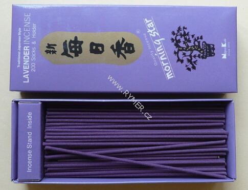 Vonné tyčinky - Morning Star LAVENDER, Nippon Kodo