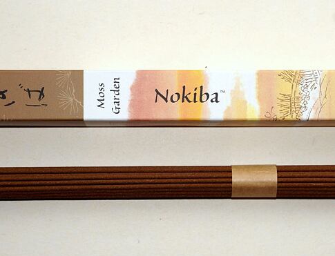 Vonné tyčinky - Daily Incense -  NOKIBA, Shoyeido  luxusní vonné tyčinky s minimem kouře pro provonění prostoru a vytvoření relaxační atmosféry