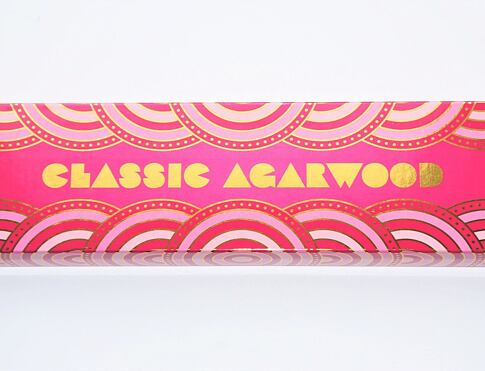Vonné tyčinky - Pure Incense, 1970 kolekce, Classic Agarwood  přírodní luxusní vonné tyčinky, agarbathi vhodné k provonění prostoru s ušlechtilou vůní