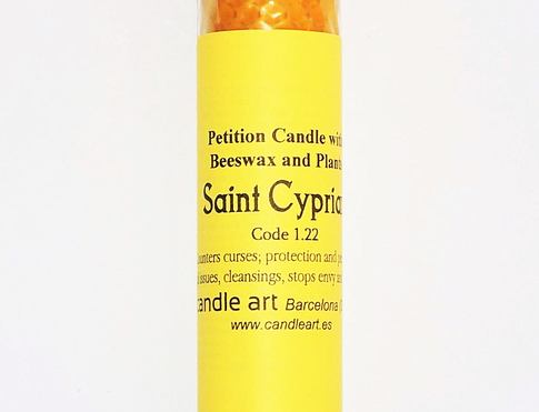 Svíce léčivá, rituální - /Svatý Cyprian