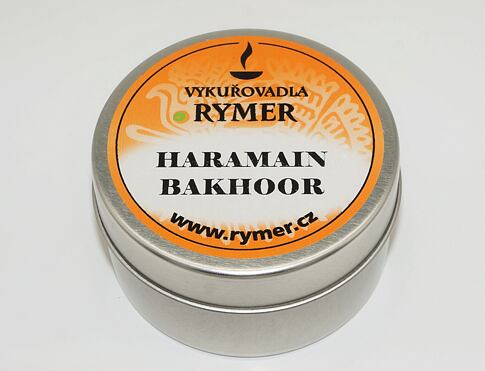 Haramain Bakhoor nebo bakhor, bakhur, oud je vykuřovací směs s omamnou orientální vůní jež harmonizuje energie a přináší povznesenou náladu, parfém ve vykuřovadle