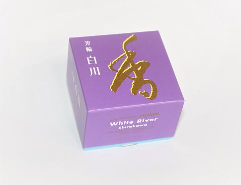 Vonné spirálky - SHIRAKAWA (lila) - White river luxusní vonné spirálky s minimem kouře pro provonění prostoru a vytvoření relaxační atmosféry