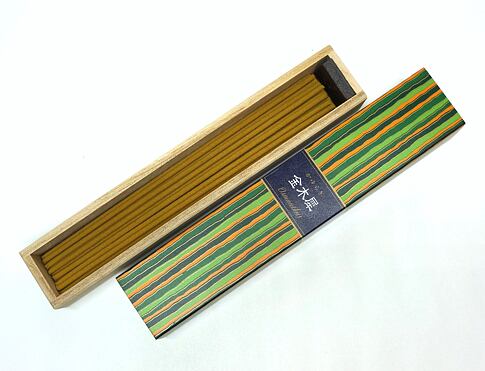 Vonné tyčinky - Kayuragi OSMANTHUS, Nippon Kodo  luxusní vonné tyčinky s minimem kouře pro provonění prostoru a vytvoření relaxační atmosféry