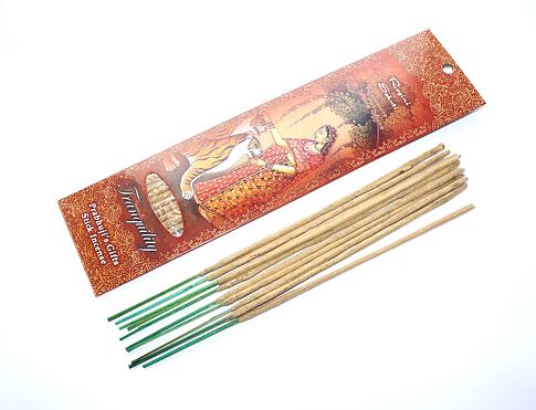 Vonné tyčinky - RAGINI SEHUTI - rozmarýn a ylang ylang  přírodní vonné tyčinky, agarbatti vhodné k provonění prostoru s ušlechtilou vůní