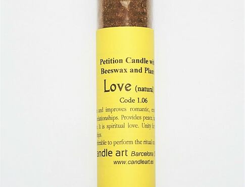 Svíce (natural) láska - prohlubuje jednotu